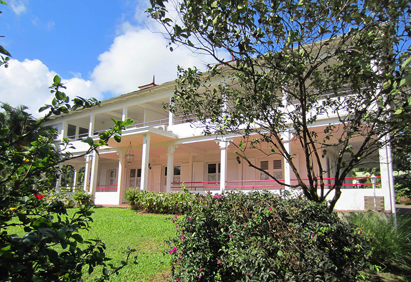 La Maison de l'Habitation est une authentique maison créole de style colonial